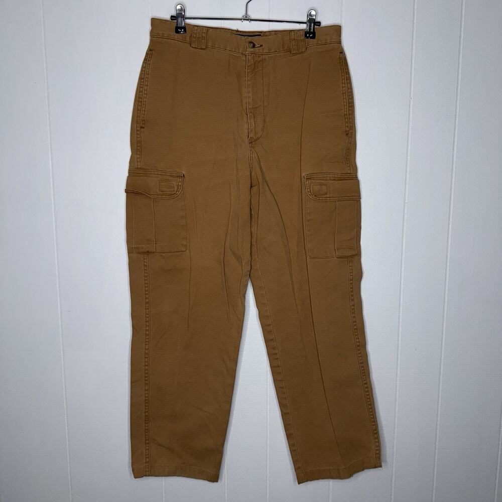 Vintage Land Rover Gear Men’s Cotton Canvas Cargo Pants Utility Size 31